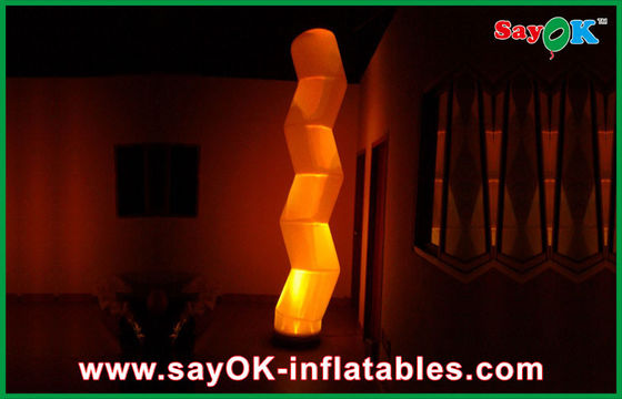 Lighting Inflatable 12 Different Colors Led Decoration Prism For Holiday