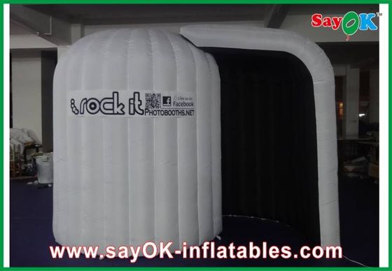 Party Photo Booth Inflatable Led Lighting Photo Booth Tent Oxford Cloth For Photo Studio