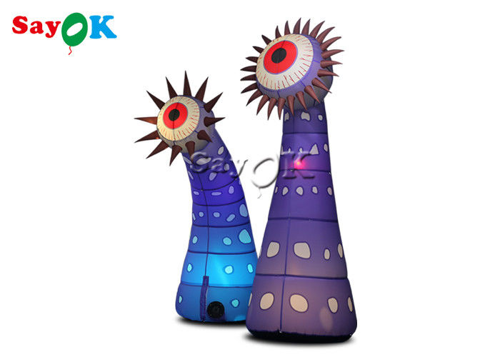 190T 4m Inflatable Lighting Decoration LED Eyes Flower