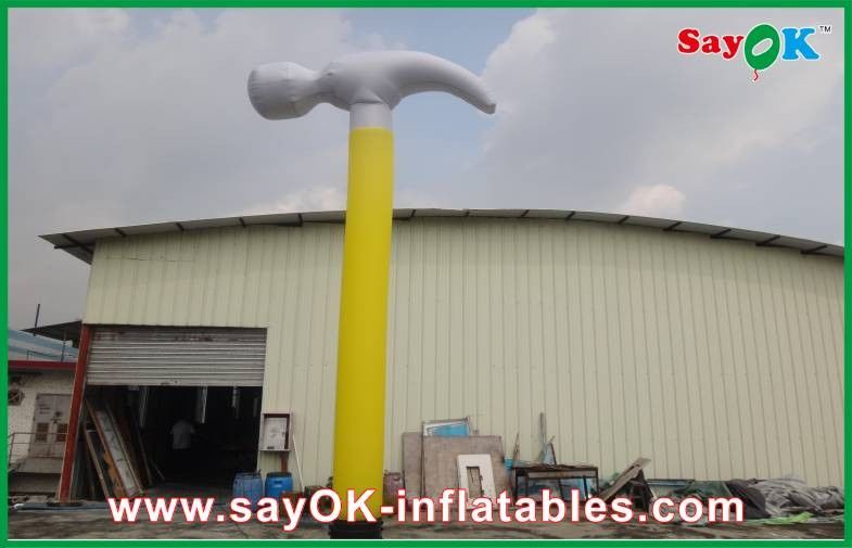 Height 3m Inflatable Air Dancer Rip-stop Nylon Cloth Inflatable Hammmer