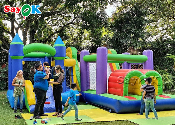 Durabile grande ripiegabile gonfiabile Camo Bouncer Per Parco di divertimenti SGS CE