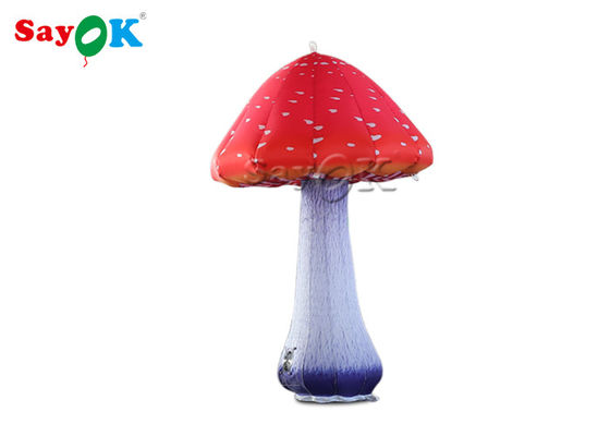 1 Meter Giant illuminazione gonfiabile Decorazione Funghi Lampada notturna telecomando