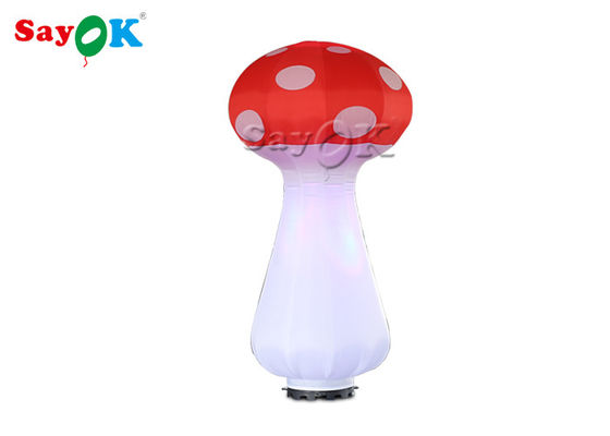 Modello di fungo gonfiabile a LED personalizzato per decorazioni di eventi / feste