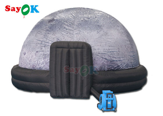 Crafts 5m di diametro cupola inflatabile tenda planetario modello di logo personalizzato
