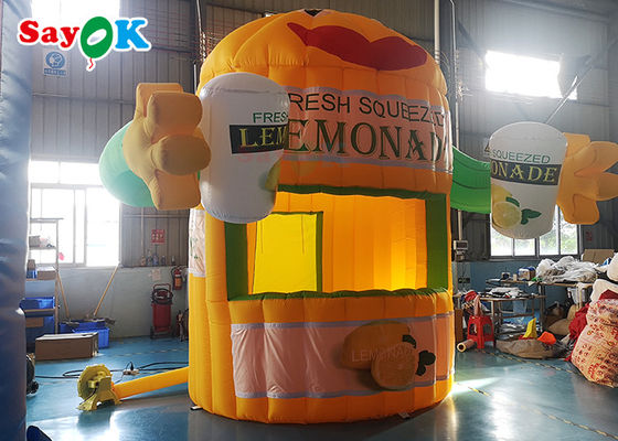 Tenda gonfiabile dell'aria di Oxford per la cabina portatile della limonata di promozione della bevanda del limone