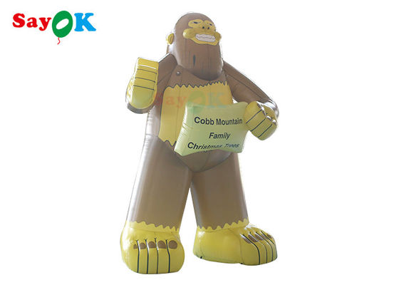 Gigante su misura Gorilla For Commercial Advertising gonfiabile di dimensione