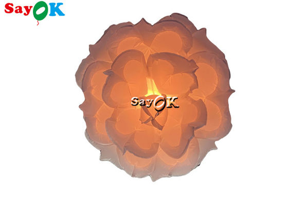 1m 3ft inflatabile illuminazione Decorazione rosa appesa Fiore per il palcoscenico mostra decorazione