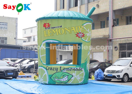Tenda gonfiabile all'aperto gonfiabile dell'aria di ROHS, cabina gonfiabile del supporto di concessione della limonata di 5m con l'aeratore per l'affare
