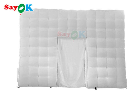 Cubo gonfiabile all'aperto Airproof 5x5x3.5mH della tenda della tenda gonfiabile LED dell'aria per l'evento del partito