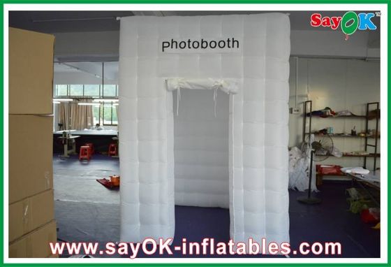 Cabina gonfiabile della foto della foto dello studio del panno gonfiabile di Oxford con illuminazione principale per la presa delle immagini