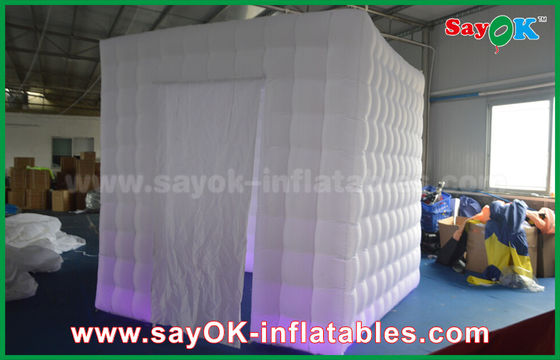 Studio gonfiabile della foto che accende 2.5m 1 tenda gonfiabile della cabina della foto di Photobooth della cabina della porta con la tenda del Velcro