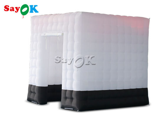 Tende gonfiabile del partito tenda quadrata bianca della cabina della foto di esplosione 8ft/di 2.5m con luce principale