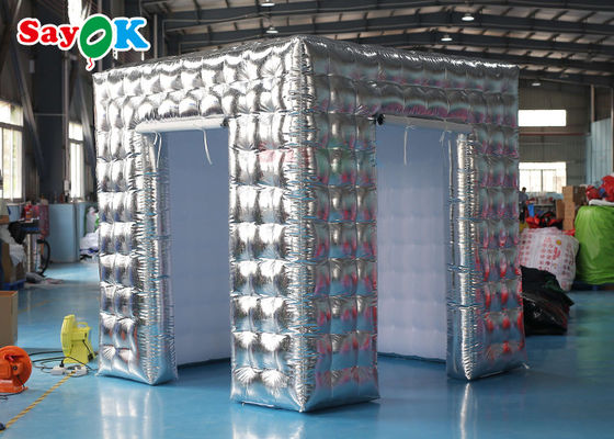 Telecomando gonfiabile della parete del fondo della cabina della foto di Oxford LED della tenda gonfiabile del partito per i grandi eventi