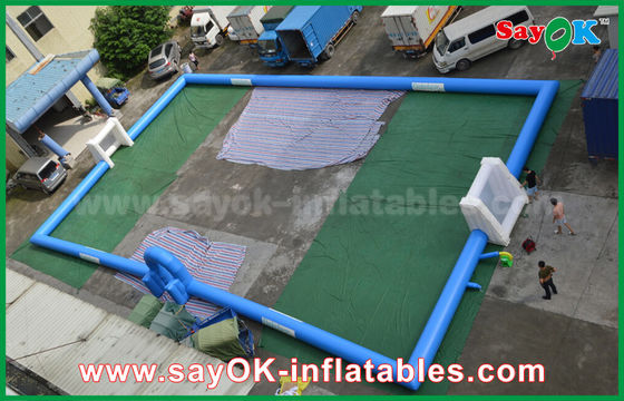 Adulti PVC Tarpaulin Bambini Pallacanestro / Campo da calcio gonfiabile per esterni