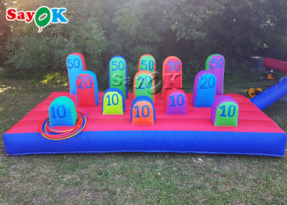 Gioco a bersaglio Pvc Ring gonfiabile Gioco di lancio con anelli