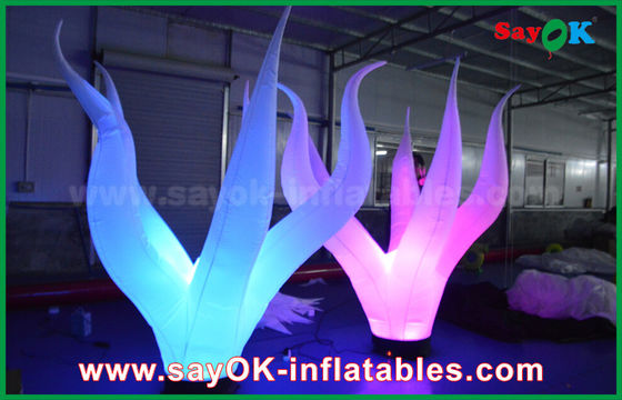 Decorazione di illuminazione gonfiabile in tessuto di nylon 190T