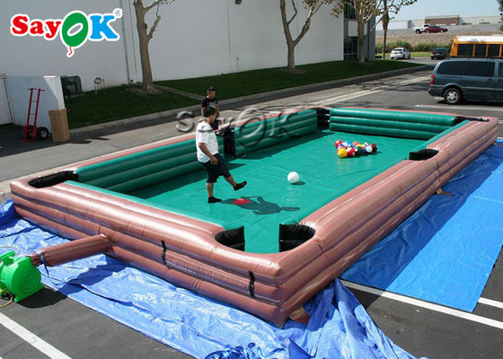 Biliardo gonfiabile umano gonfiabile Logo Printing dello snooker dei giochi di sport dei giochi di partito grande