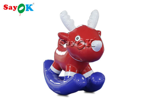 Il bambino gonfiabile del cavallo a dondolo gioca il PVC 1.8x0.7x1.8 il MH Pony Horse gonfiabile