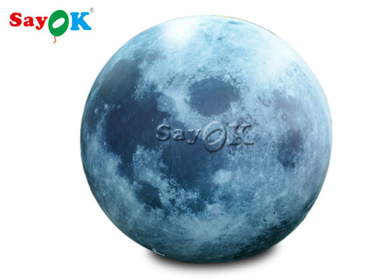 Illuminazione a led 3m Pallone lunare gonfiabile