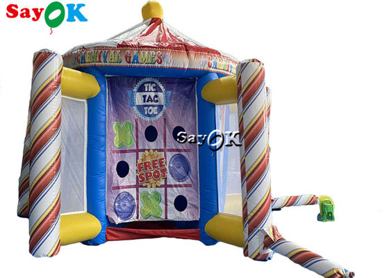 Cabina interattiva del gioco di carnevale di Theme Party Inflatable del recinto di Antivari dei giochi di sport di Tarpalin dei giochi gonfiabili del prato inglese