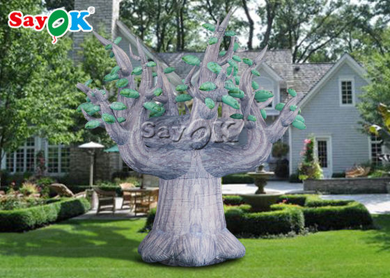 Decorazione per cortile esterno su misura 3M Albero gonfiabile