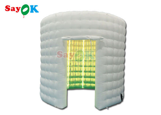ROHS Foto Booth gonfiabile bianco Foto Booth Wall Selfie sfondo Foto Booth Inclosure