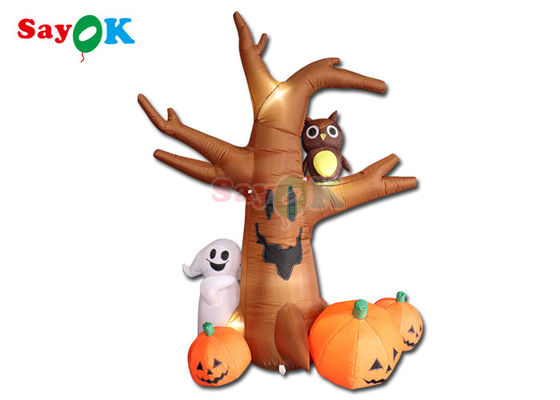 2mH Infilare zucca per il cortile Spettri all'aperto Decorazione dell'albero di Halloween