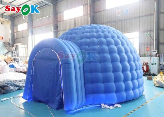 Struttura pubblicitaria Tenda gonfiabile a aria a LED Luce esterna Campeggio Tenda a cupola