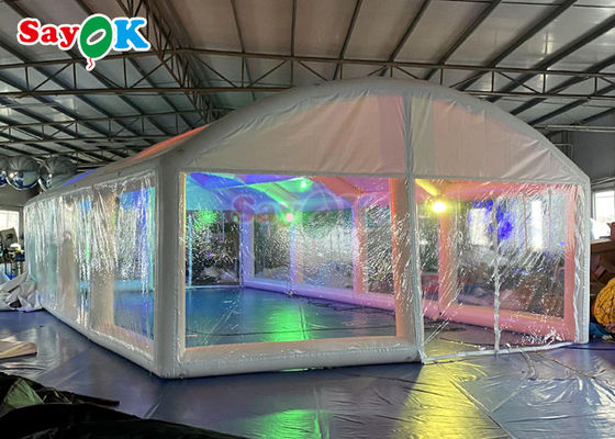Tenda gonfiabile per piscina trasparente gonfiabile