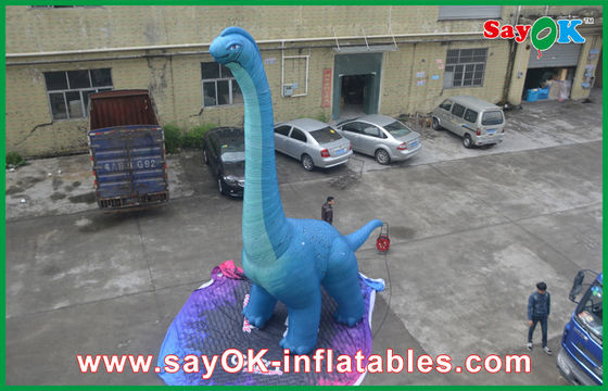 Dinosauro gonfiabile a prova di fuoco a prova di fuoco Dragone gonfiabile giocattolo Dinosauro di Oxford Stoffa con CE / UL Blower