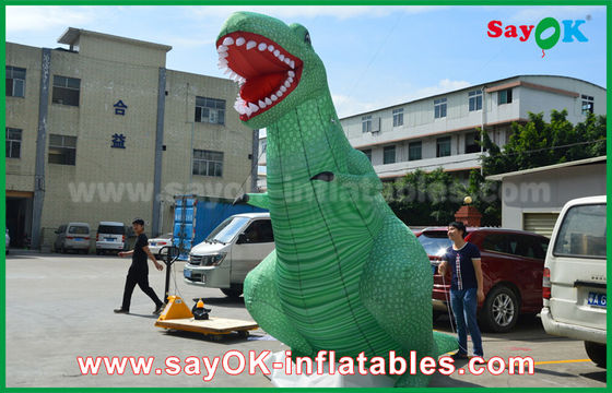Caratteri di cartoni animati 3D modello gonfiabile Caratteri di cartoni animati Jurassic Park gonfiabile dinosauro gigante