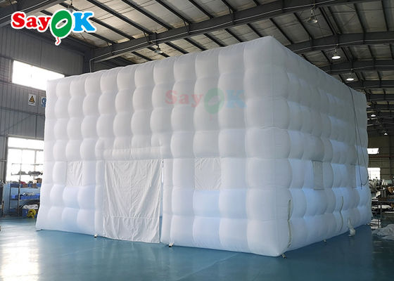 Tenda gonfiabile Camping 8x8x5m Tenda gonfiabile da giardino Led Outdoor Tenda gonfiabile Marquee Affitti