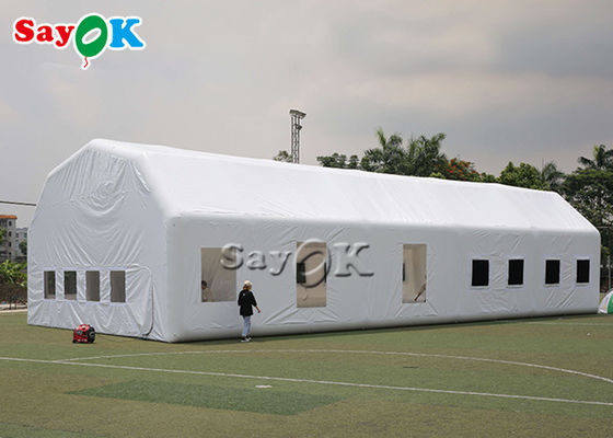 Tenda gonfiabile per prato impermeabile Bianco 20x10x5.5mH Tenda gonfiabile per verniciatura automobilistica