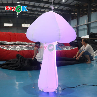 3.2FT Funghi gonfiabili Luce di Natale Decorazione Led Funghi gonfiabili