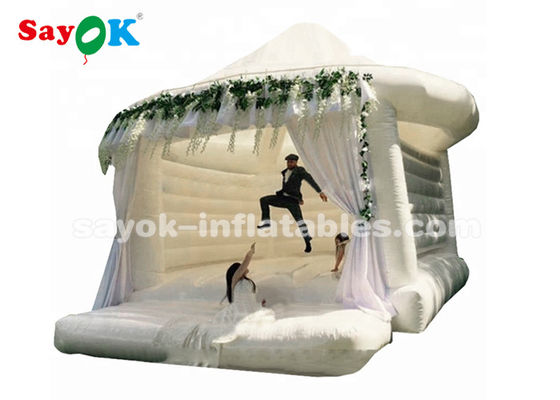 Commercial Outdoor Bianco Ripiombo gonfiabile per nozze Dimensioni personalizzate