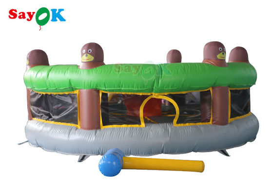 PVC dei giocattoli gonfiabili adulti dei bambini il grande dà un schiaffo un affitto gonfiabile dei giochi degli accessori della cinghia della talpa
