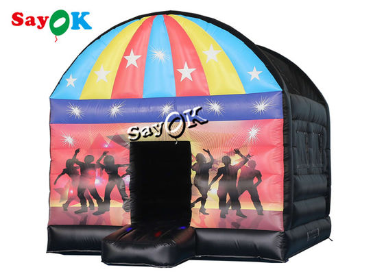 Camera gonfiabile di rimbalzo della migliore della tenda 5m 16.5ft cupola gonfiabile della discoteca con la luce della discoteca